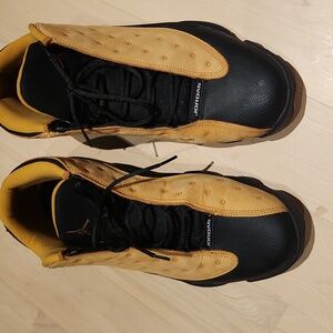 Jordan 13 Tan and Black size 14 310810